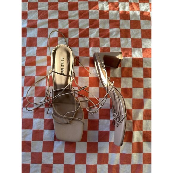 Alias Mae Lune Heels Natural Ankle Wrap - Picture 3 of 6